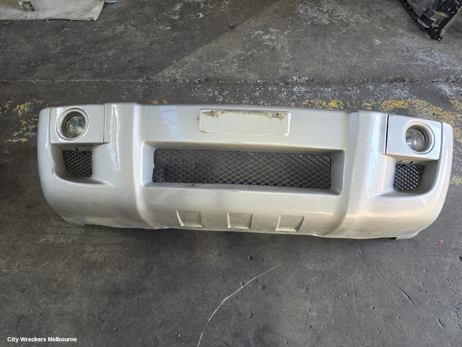 HYUNDAI TUCSON FRONT BUMPER, BUMPER BAR, 2WD, NON GUARD FLARE TYPE, 08/2004 - 01/2010