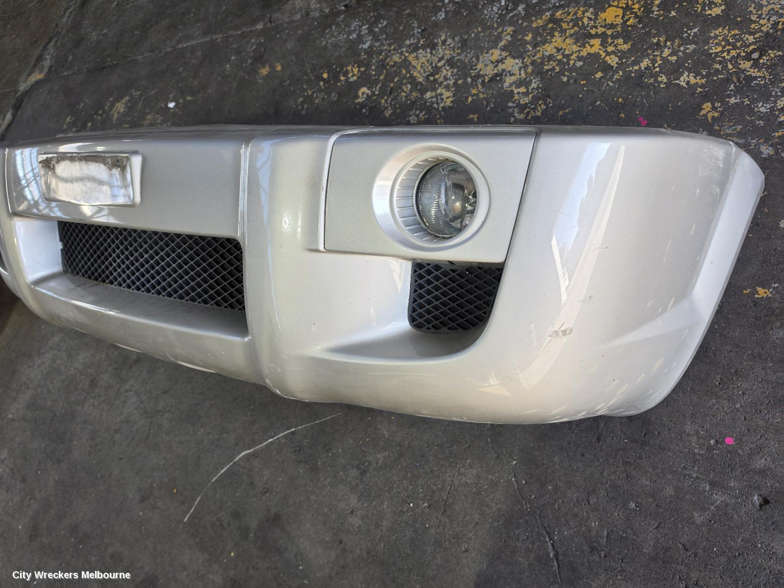 HYUNDAI TUCSON FRONT BUMPER, BUMPER BAR, 2WD, NON GUARD FLARE TYPE, 08/2004 - 01/2010