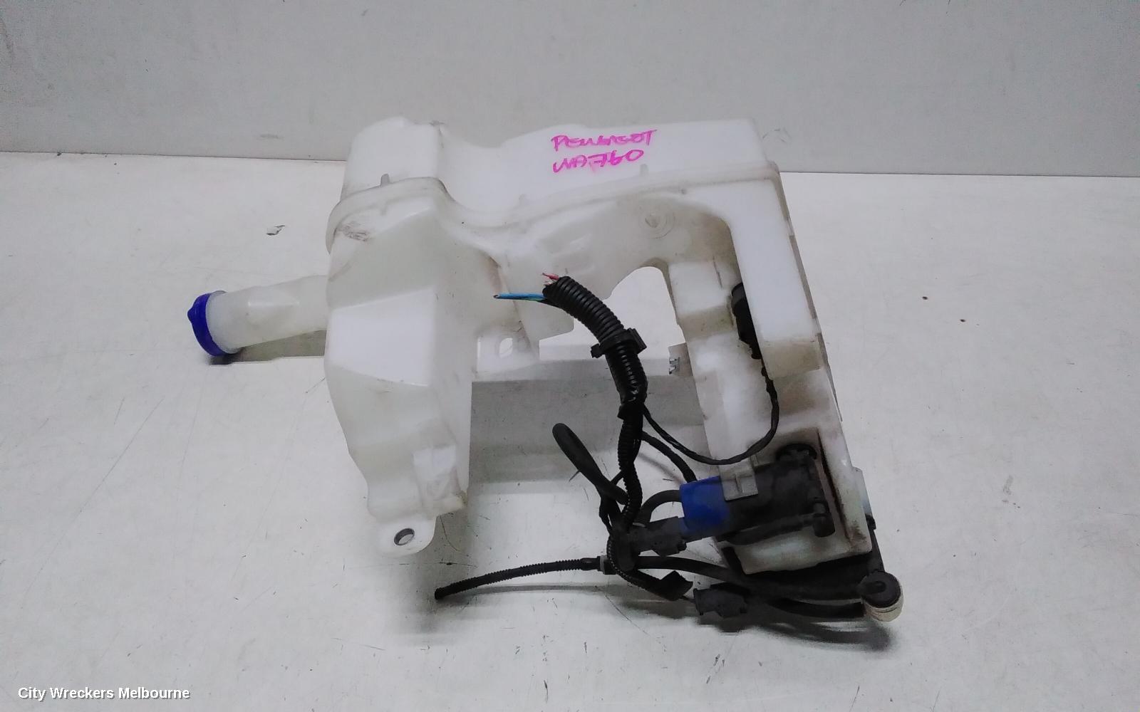 PEUGEOT 508 WASHER BOTTLE, 07/2011 - 12/2017