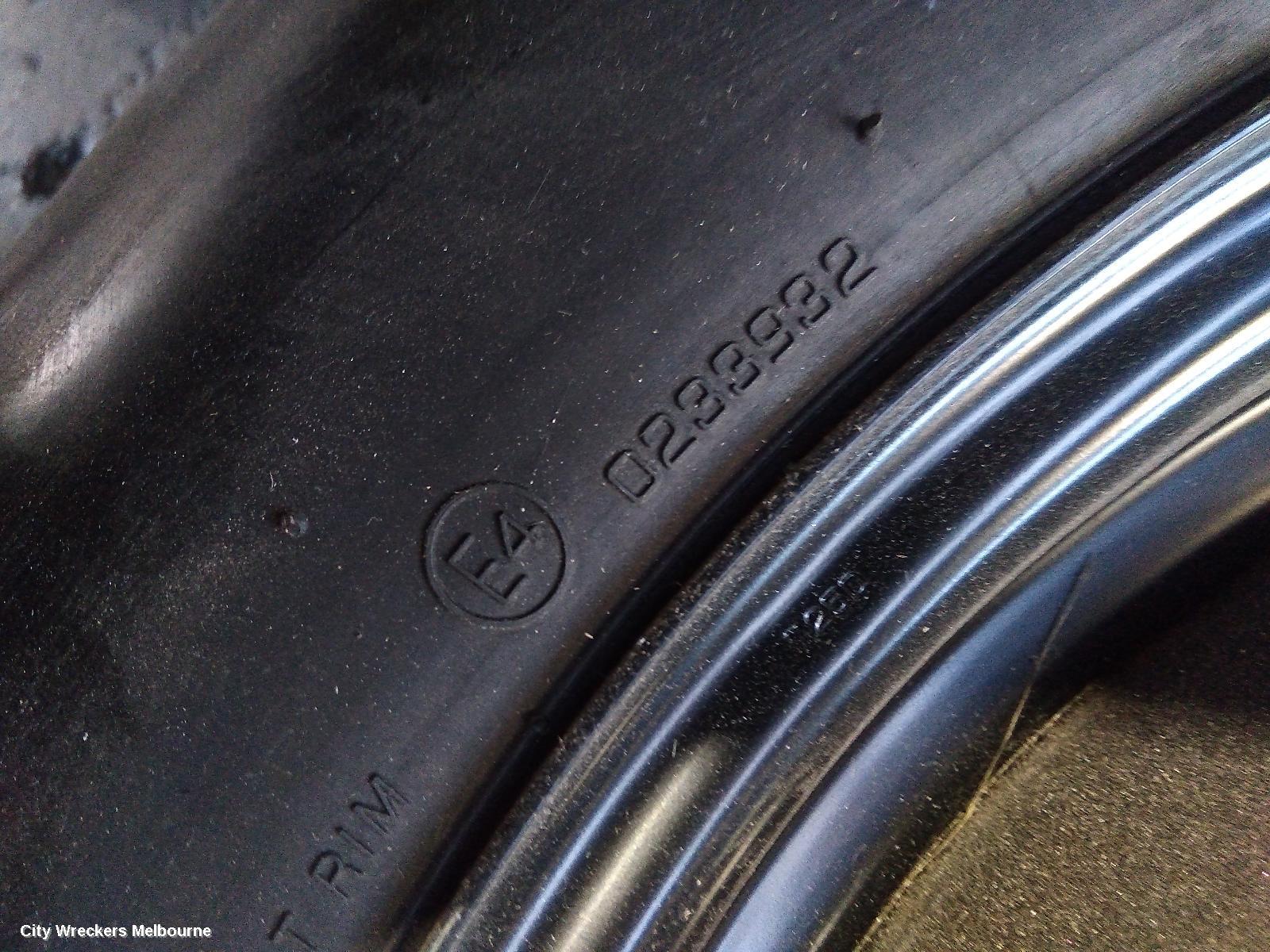 TOYOTA C-HR WHEEL STANDARD/STEEL, SPACE SAVER SPARE STEEL, GEN 1, 12/2016 - 09/2023