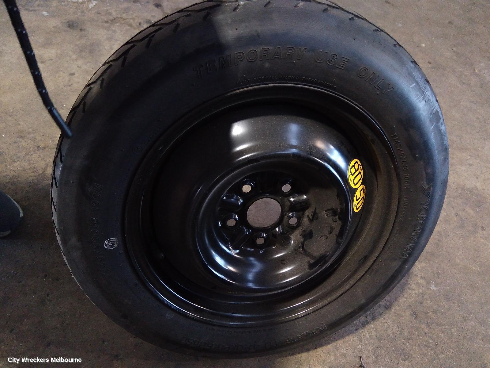 TOYOTA C-HR WHEEL STANDARD/STEEL, SPACE SAVER SPARE STEEL, GEN 1, 12/2016 - 09/2023