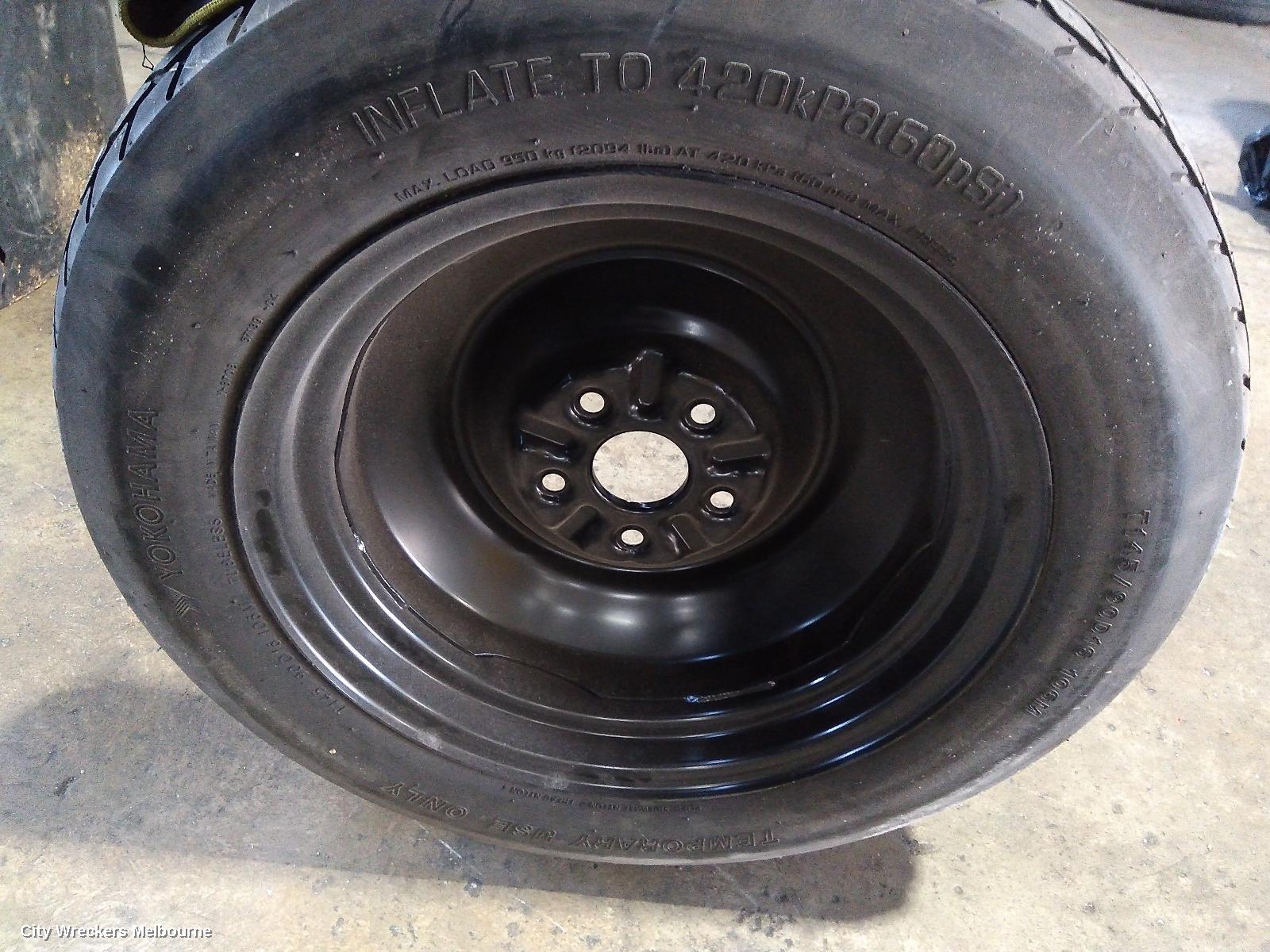 TOYOTA C-HR WHEEL STANDARD/STEEL, SPACE SAVER SPARE STEEL, GEN 1, 12/2016 - 09/2023
