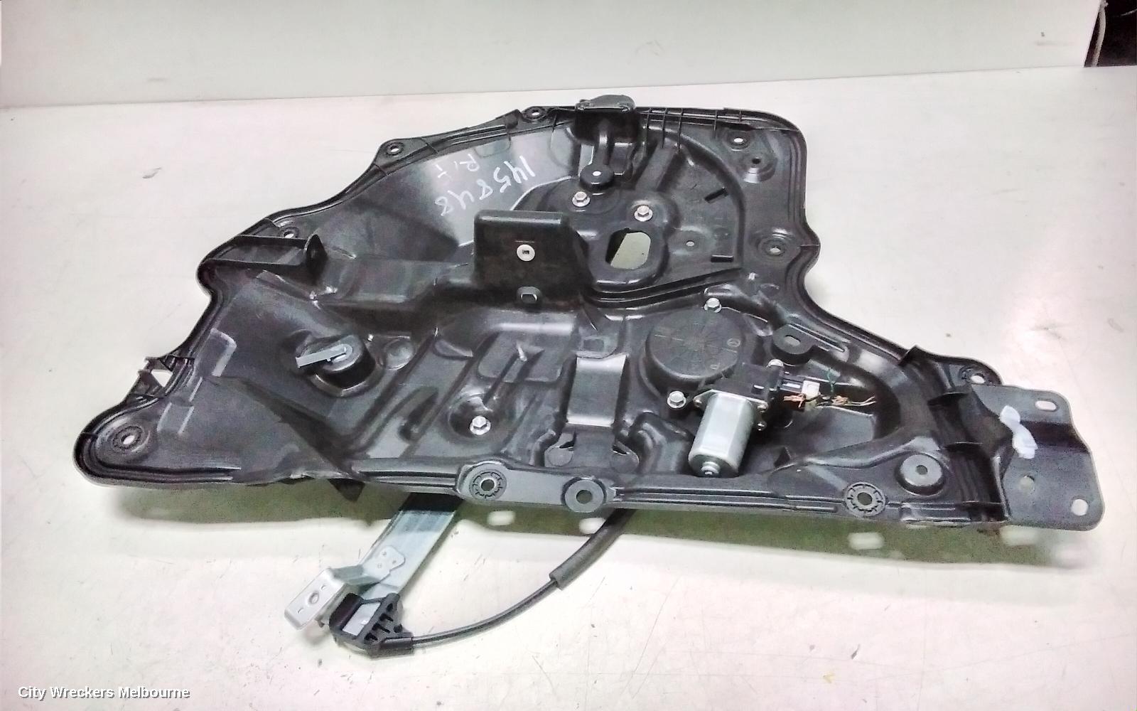 MAZDA 6 RIGHT FRONT WINDOW REG/MOTOR, GL, DOOR REG ASSY (REG AND MOTOR), 07/2016 - 12/2024