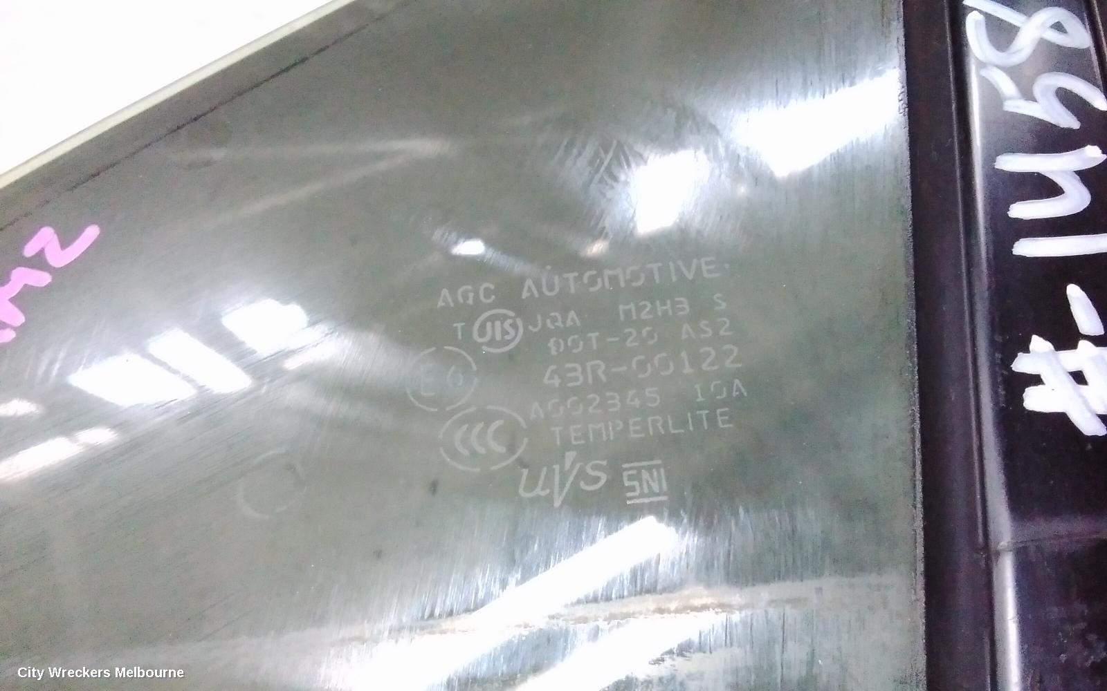 TOYOTA 86 LEFT FRONT 1/4 DOOR GLASS, ZN6, 04/2012 - 09/2021