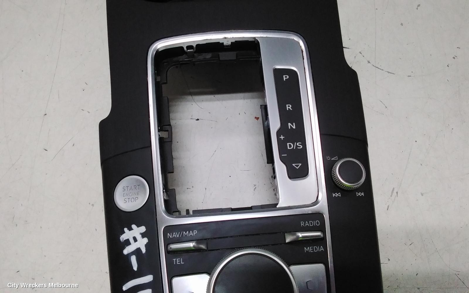 AUDI A3 RADIO/CD/DVD/SAT/TV, MMI CONTROLS, W/ MIB HIGH, W/ START BUTTON TYPE, 8V, 03/2013 - 10/2020
