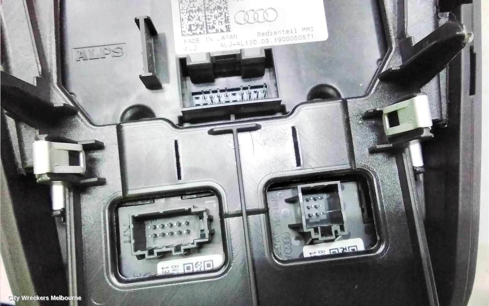 AUDI A3 RADIO/CD/DVD/SAT/TV, MMI CONTROLS, W/ MIB HIGH, W/ START BUTTON TYPE, 8V, 03/2013 - 10/2020