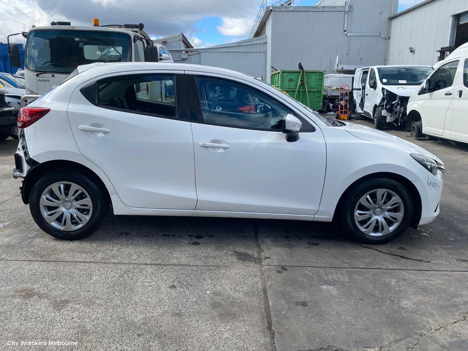 MAZDA 2 RIGHT TAILLIGHT, DJ, HATCH, HALOGEN TYPE, 09/2014 ONWARDS