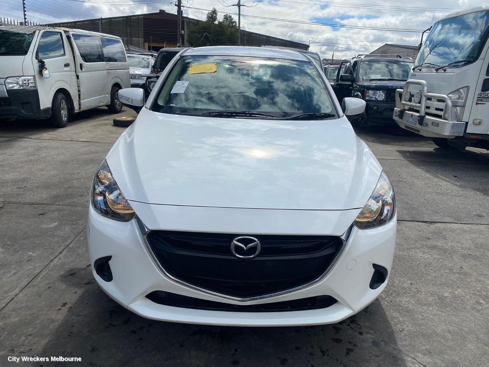 MAZDA 2 RIGHT TAILLIGHT, DJ, HATCH, HALOGEN TYPE, 09/2014 ONWARDS