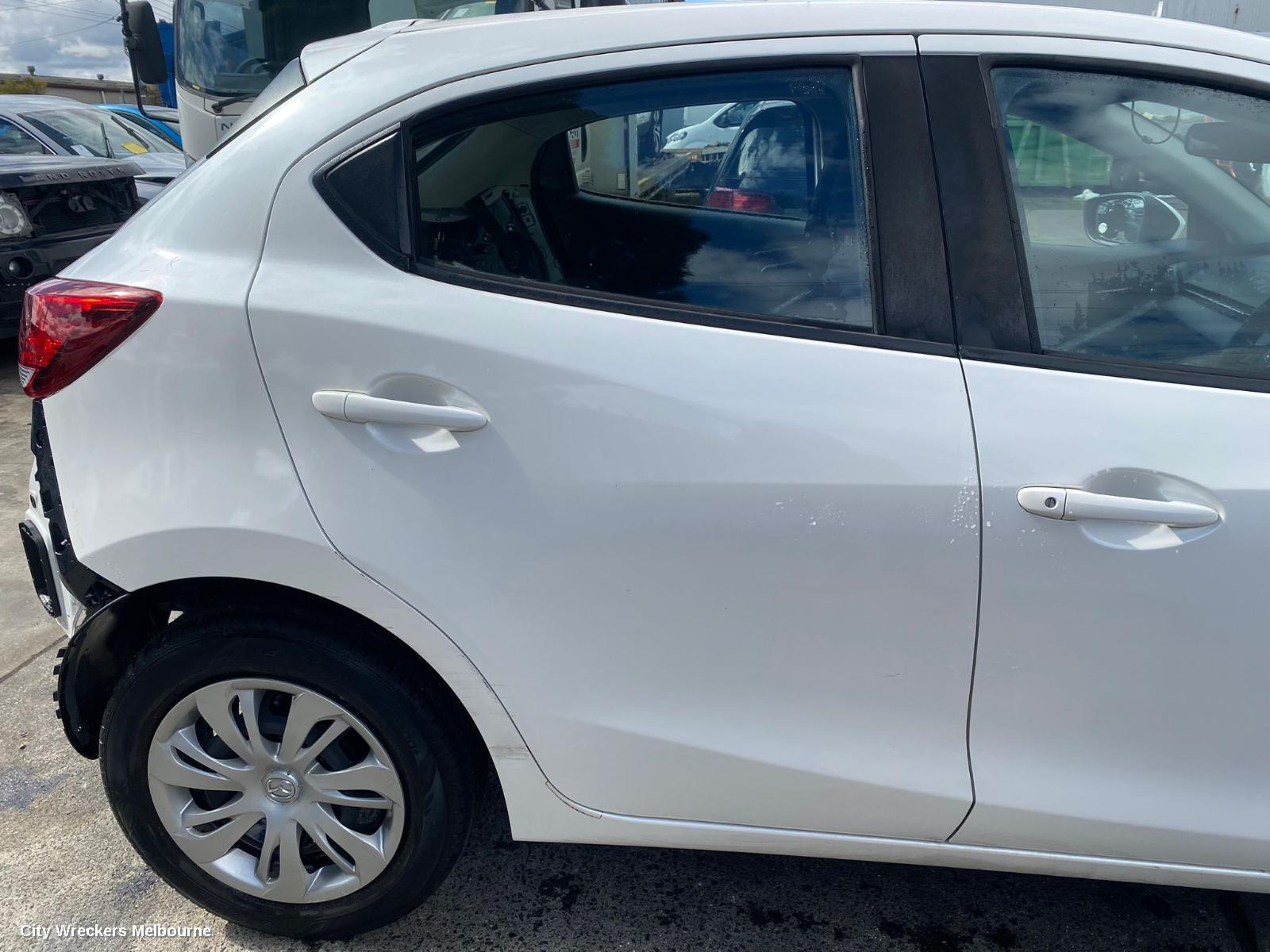 MAZDA 2 SEATBELT/STALK, CENTRE REAR, SEAT BELT ONLY (NO STALK), DJ/DL, HATCH/SEDAN, 09/2014 ONWARDS
