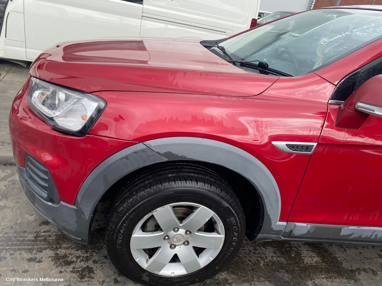 HOLDEN CAPTIVA WASHER BOTTLE, CG, 01/2011 - 06/2018