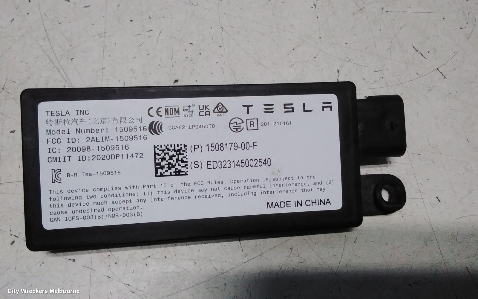 TESLA MODEL Y ECU, 1ST GEN, OTHER ECU, 03/2022 ONWARDS
