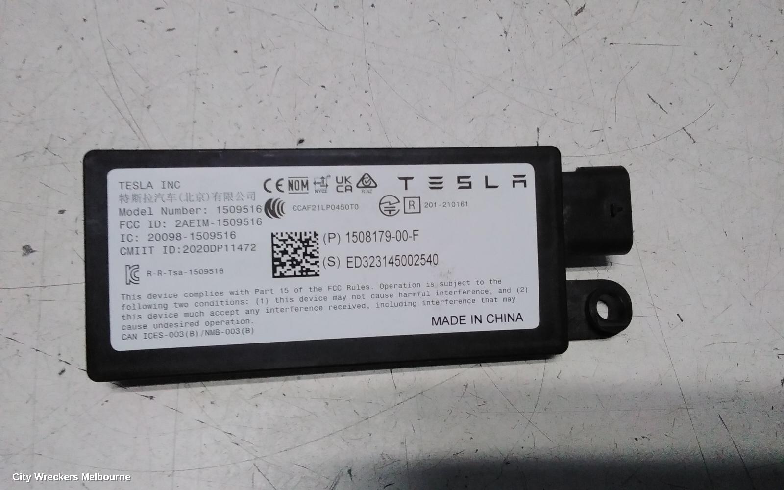 TESLA MODEL Y ECU, 1ST GEN, OTHER ECU, 03/2022 ONWARDS
