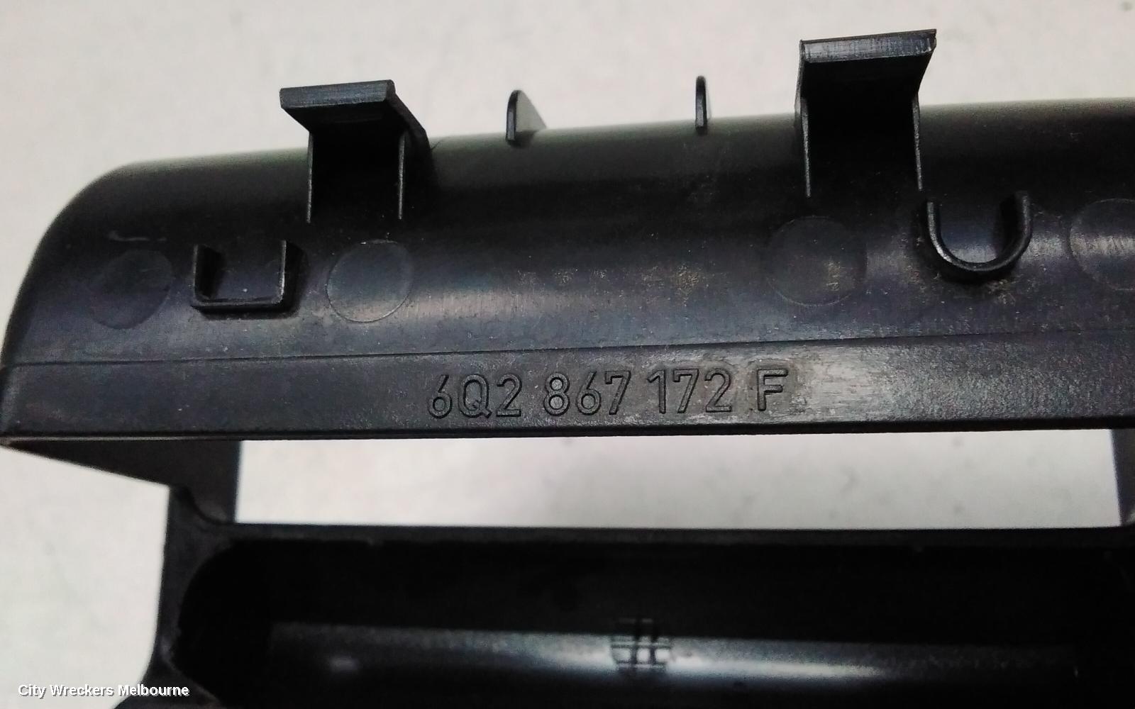 VOLKSWAGEN POLO PWR DR WIND SWITCH, RH FRONT (MASTERSWITCH), 5DR, 9N, 07/2002 - 04/2010