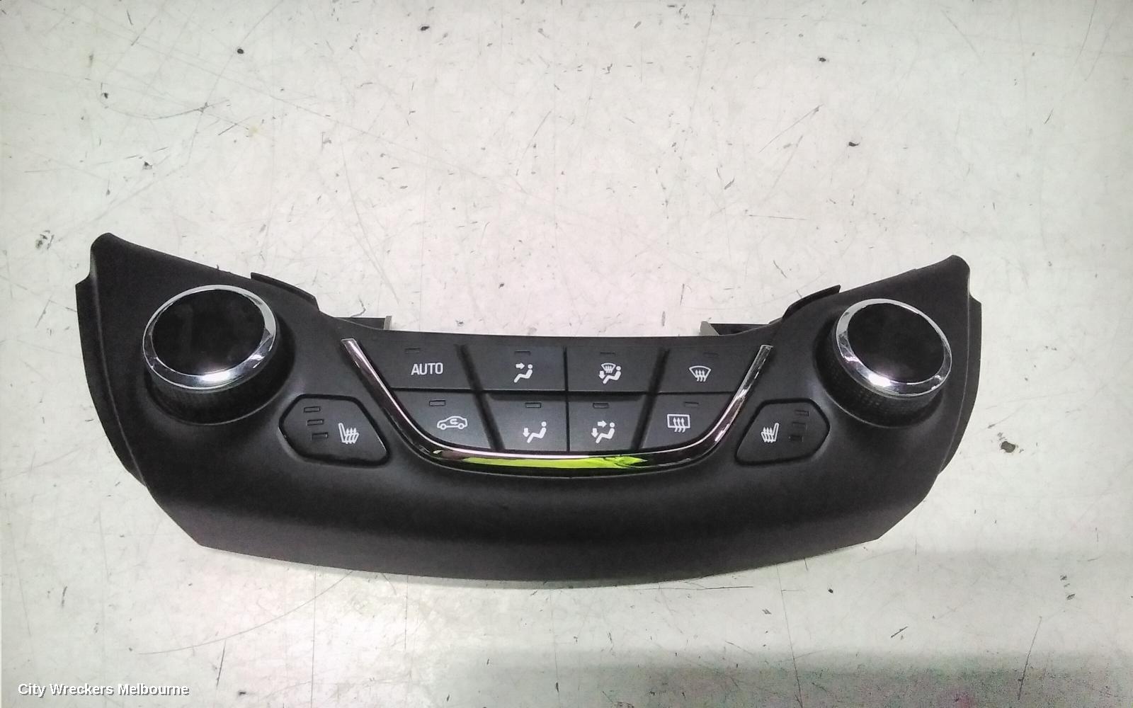 HOLDEN ASTRA HEATER/AC CONTROLS, CLIMATE CONTROL, BL, SEDAN 05/2017 - 12/2020