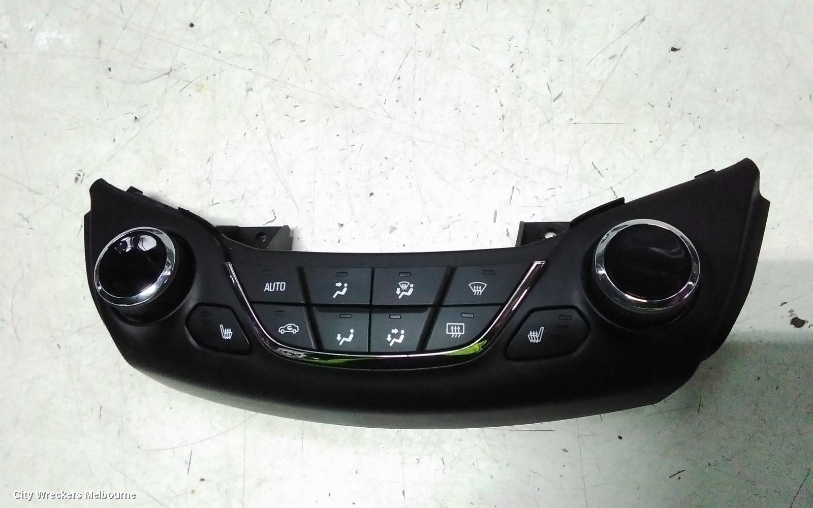 HOLDEN ASTRA HEATER/AC CONTROLS, CLIMATE CONTROL, BL, SEDAN 05/2017 - 12/2020