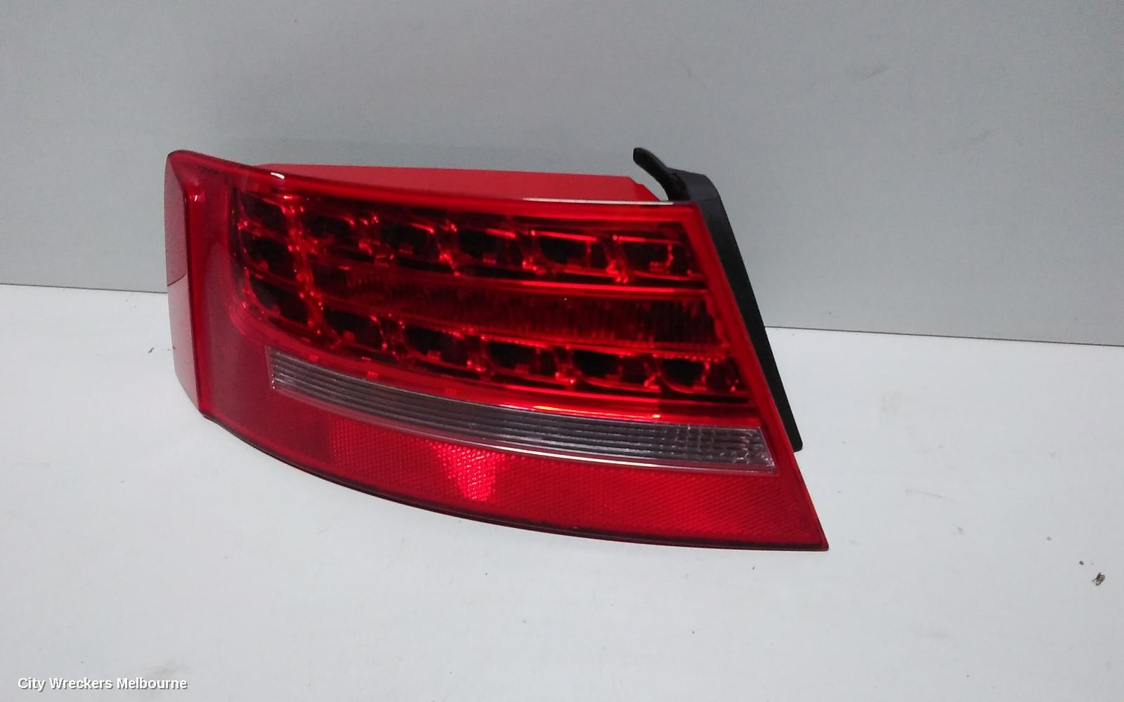 AUDI A5 LEFT TAILLIGHT, A5/RS5/S5, 8F/8T, COUPE/CABRIO, LED TYPE, 08/2009 - 11/2011