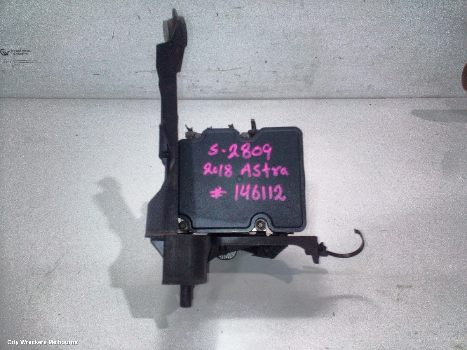 HOLDEN ASTRA ABS PUMP/MODULATOR, BK-BL, 09/2016 - 12/2020