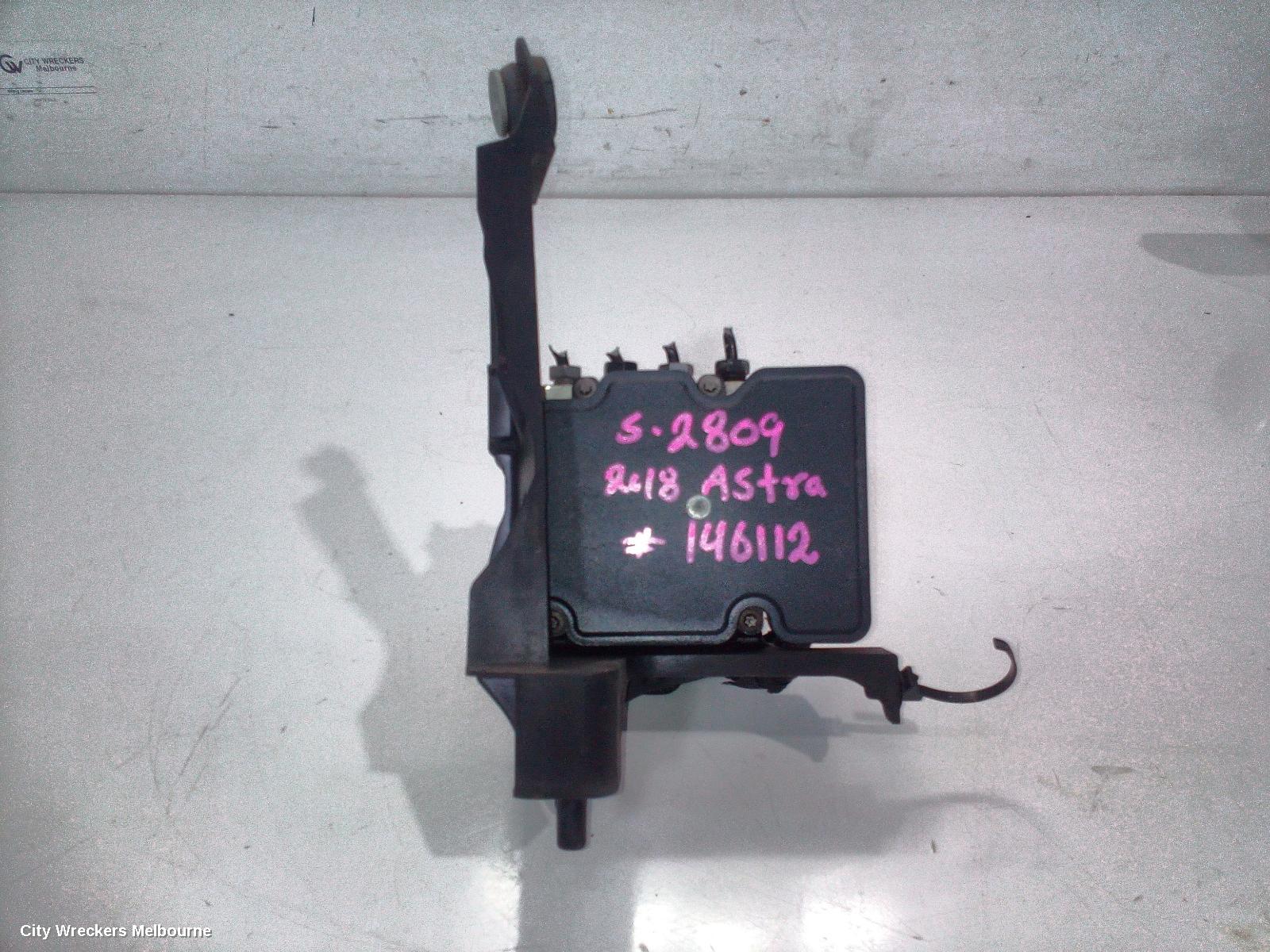 HOLDEN ASTRA ABS PUMP/MODULATOR, BK-BL, 09/2016 - 12/2020