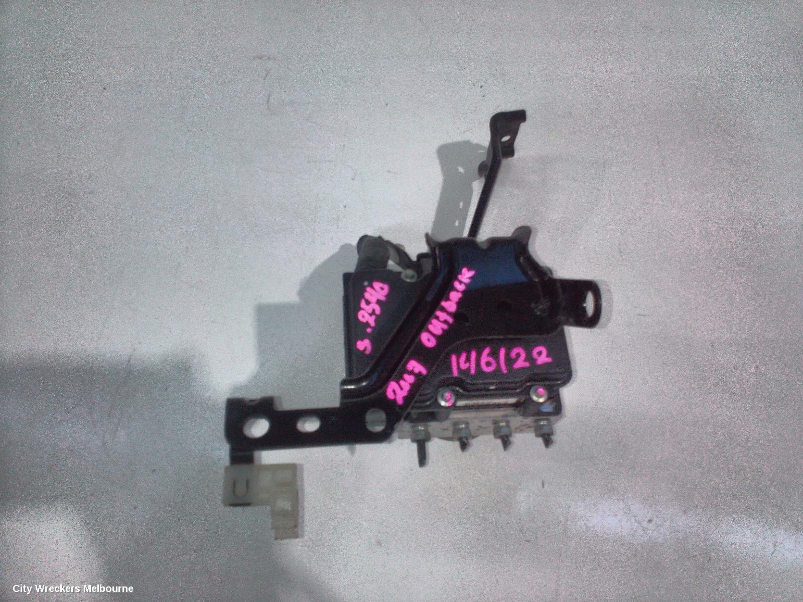 SUBARU OUTBACK ABS PUMP/MODULATOR, 4TH GEN, P/N 27534AG000, NON VDC TYPE, 07/2003 - 08/2009
