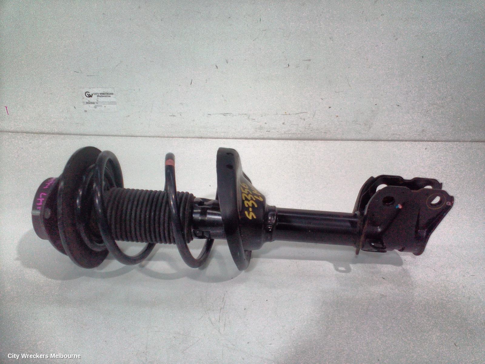 SUBARU LIBERTY LEFT FRONT STRUT, 5TH GEN, BLACK, STANDARD TYPE, 07/2009 - 08/2012