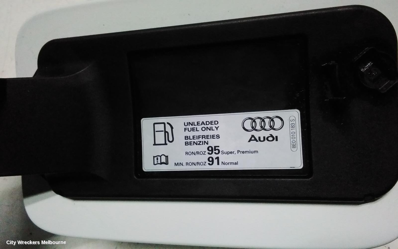 AUDI A4 FUEL DOOR / FILLER, B8 8K, FUEL CAP, PETROL, 02/2008 - 01/2016
