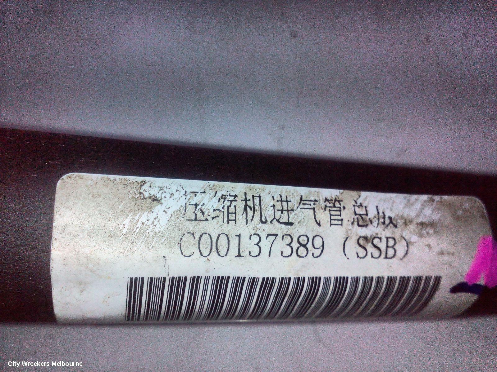 LDV G10 A/C HOSES, SV7C, DIESEL, 2.0 TURBO, EVAPORATOR TO COMPRESSOR, VAN, 07/2021 ONWARDS