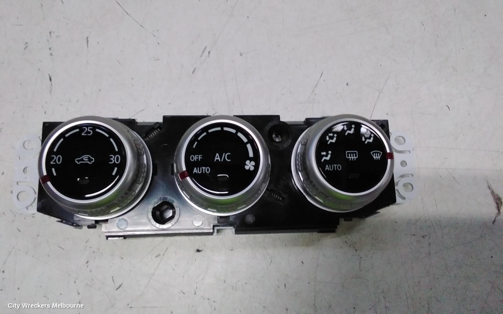 MITSUBISHI ASX HEATER/AC CONTROLS, W/ CLIMATE CONTROL TYPE, XB-XD, 08/2013 - 12/2024