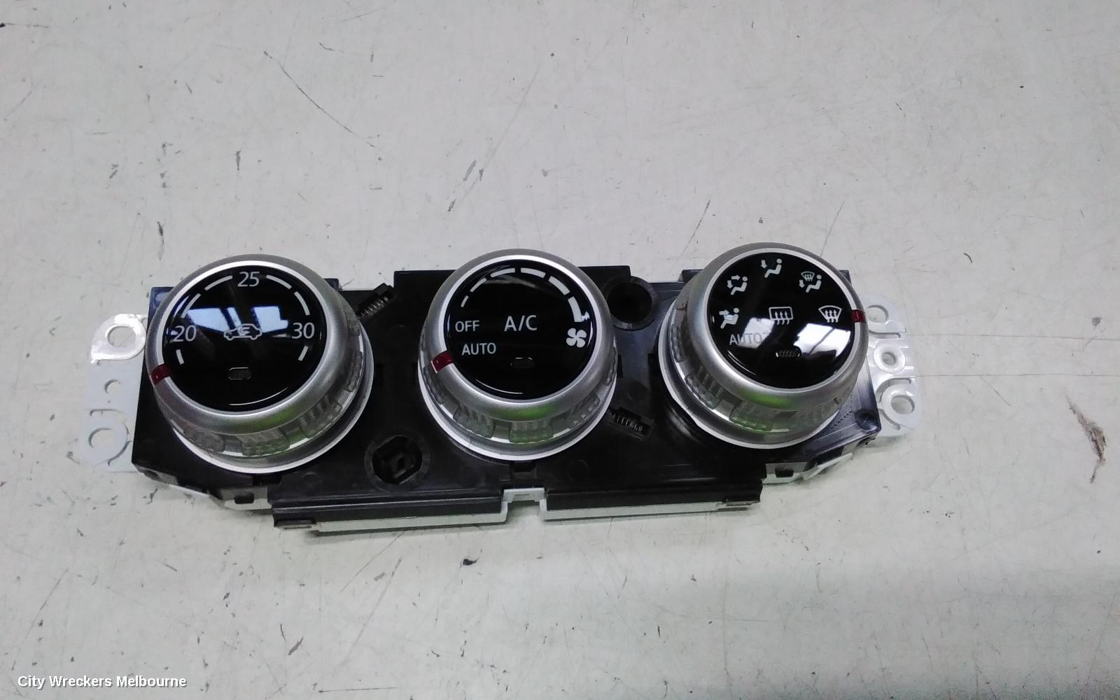 MITSUBISHI ASX HEATER/AC CONTROLS, W/ CLIMATE CONTROL TYPE, XB-XD, 08/2013 - 12/2024