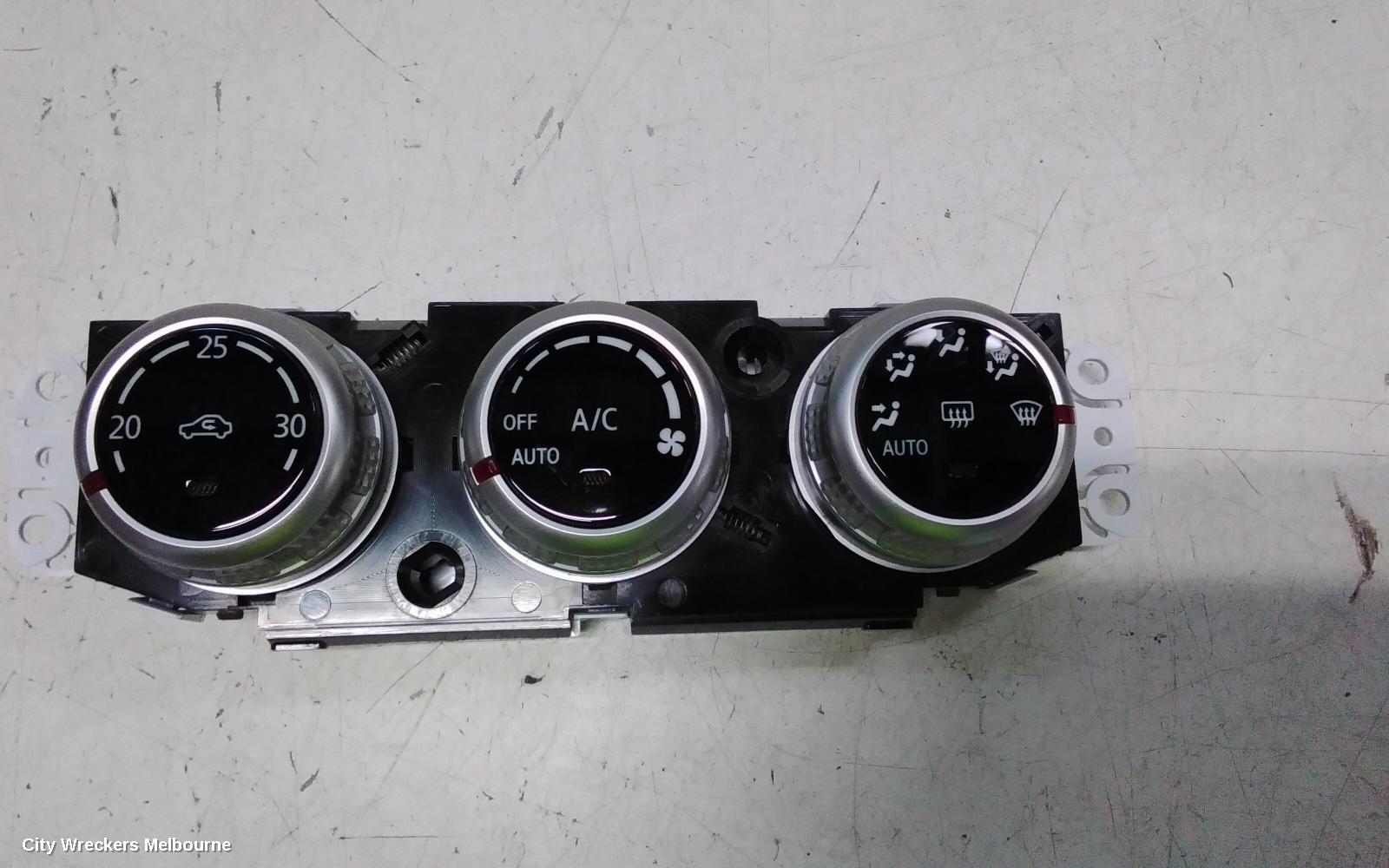 MITSUBISHI ASX HEATER/AC CONTROLS, W/ CLIMATE CONTROL TYPE, XB-XD, 08/2013 - 12/2024
