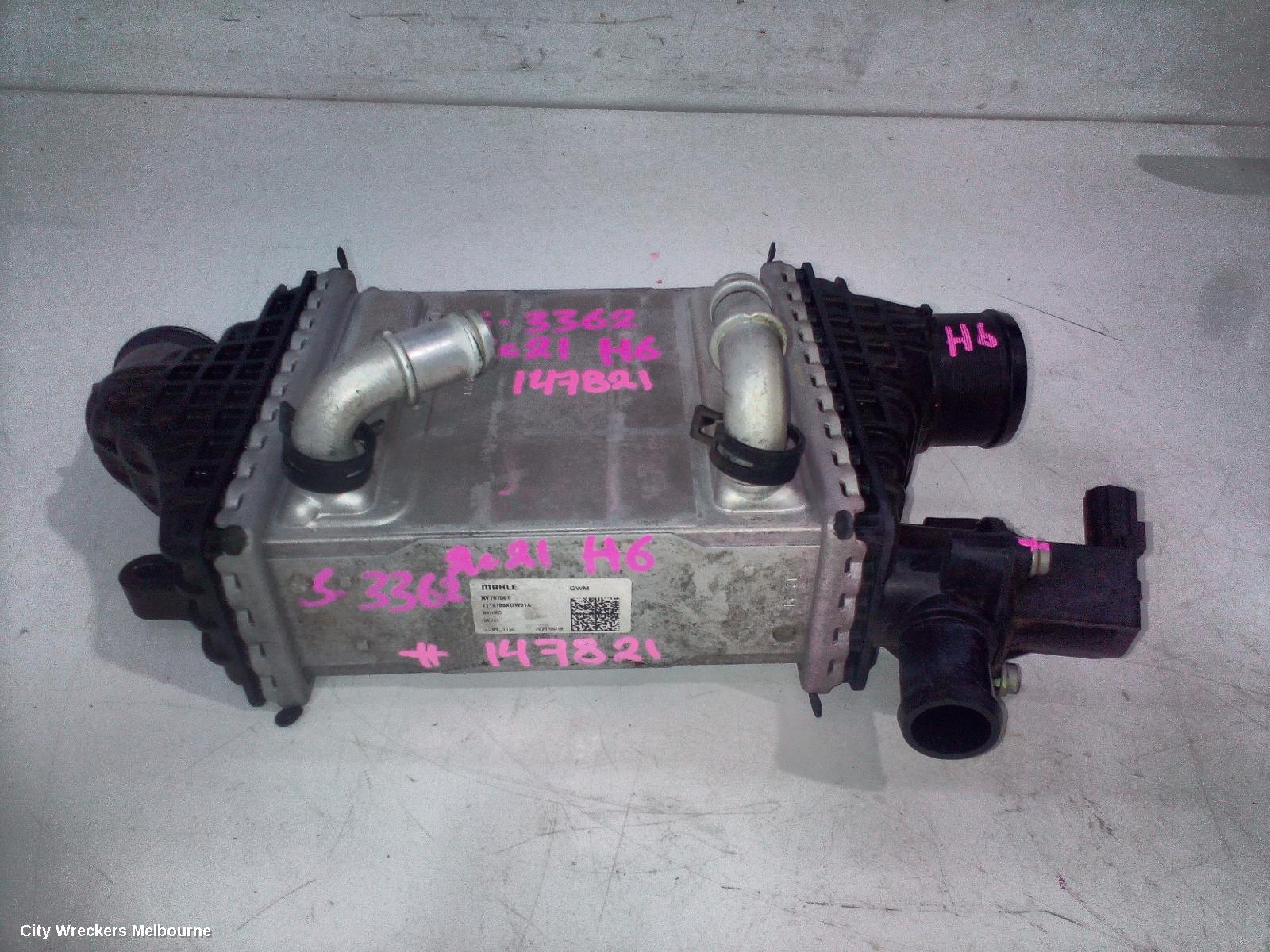 HAVAL H6 INTERCOOLER, B01/B03, 02/2021 ONWARDS