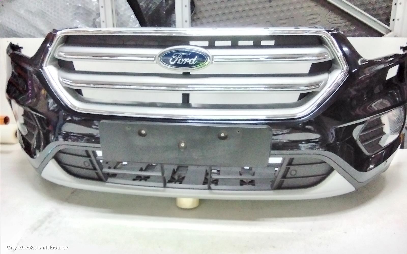 FORD ESCAPE FRONT BUMPER, ZG, TITANIUM, W/ PARK SENSORS & H/LAMP WASHERS TYPE, 09/2016 - 05/2020
