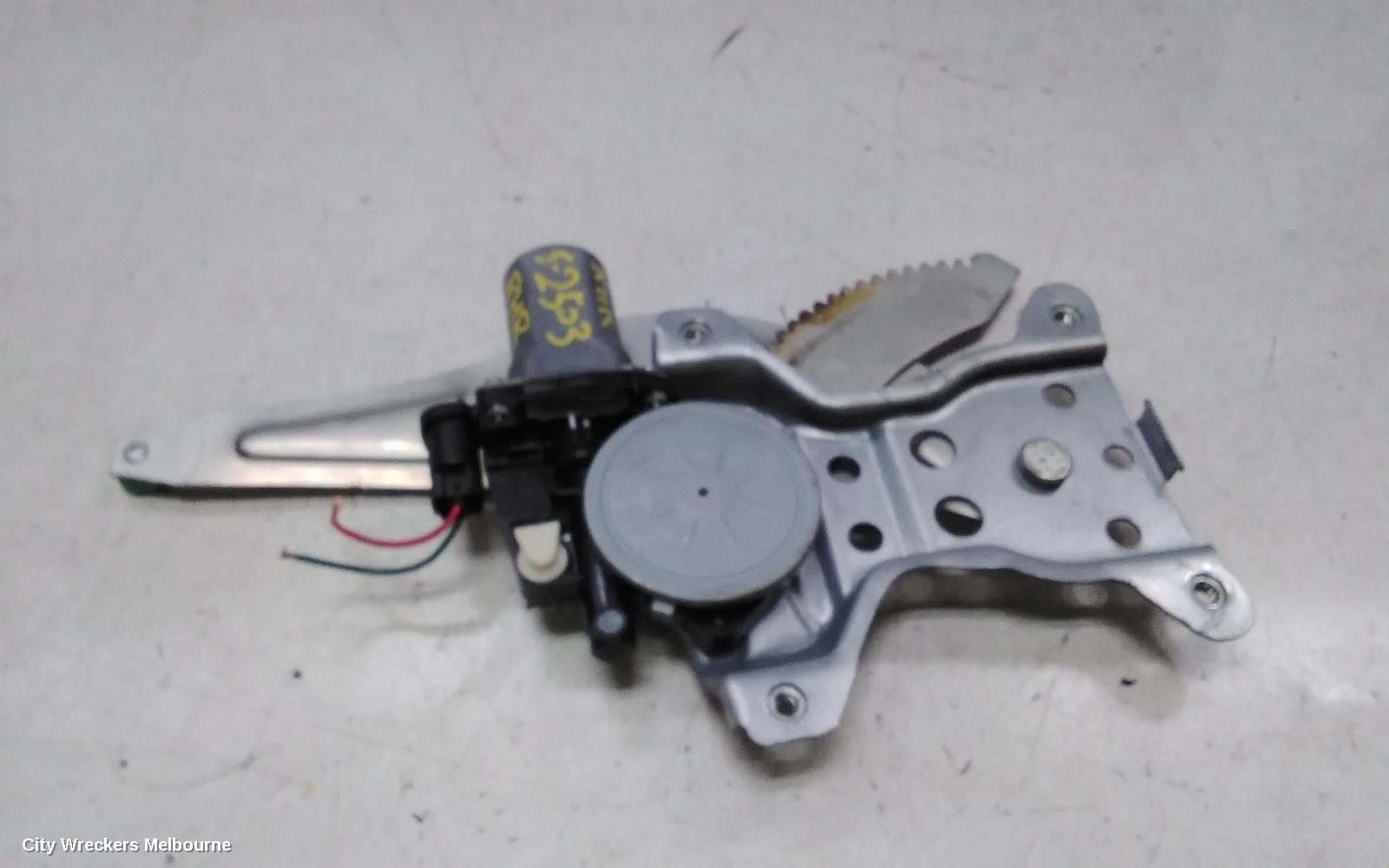SUZUKI SX4 RIGHT REAR WND REG/MOTOR, POWER, 01/2007 - 01/2014