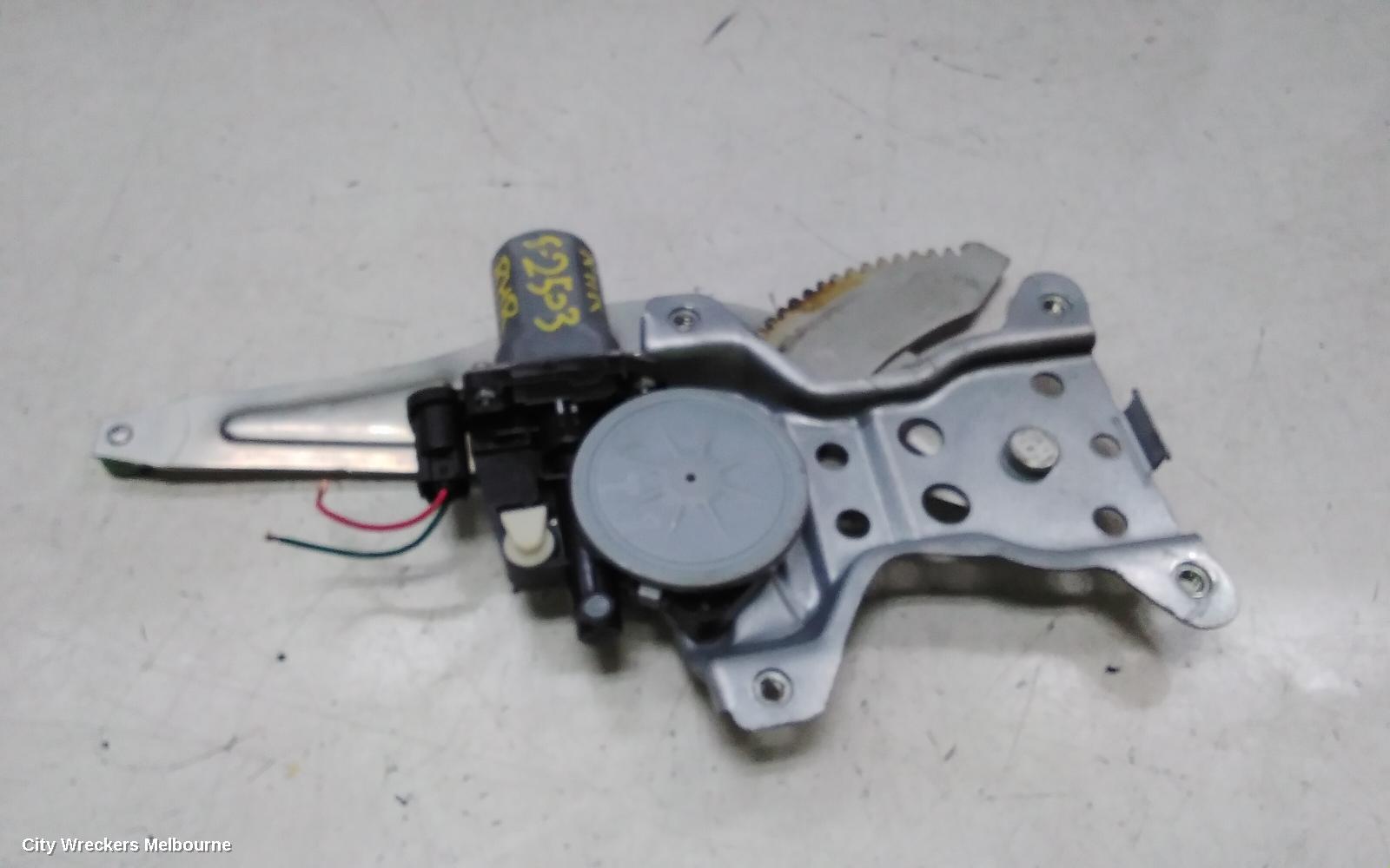 SUZUKI SX4 RIGHT REAR WND REG/MOTOR, POWER, 01/2007 - 01/2014