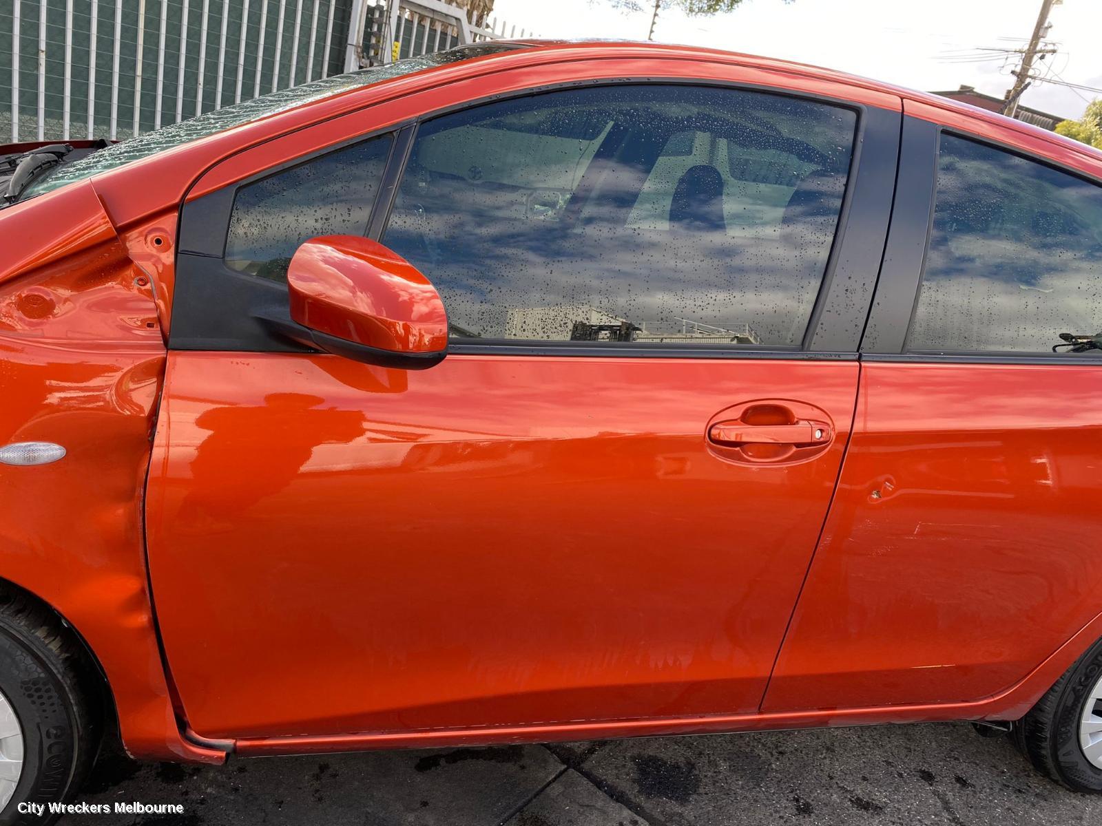 TOYOTA YARIS BOOTLID/TAILGATE, TAILGATE, NCP13#, ASCENT/SX, HATCH, NON SPOILER TYPE, 01/2017 - 12/2019