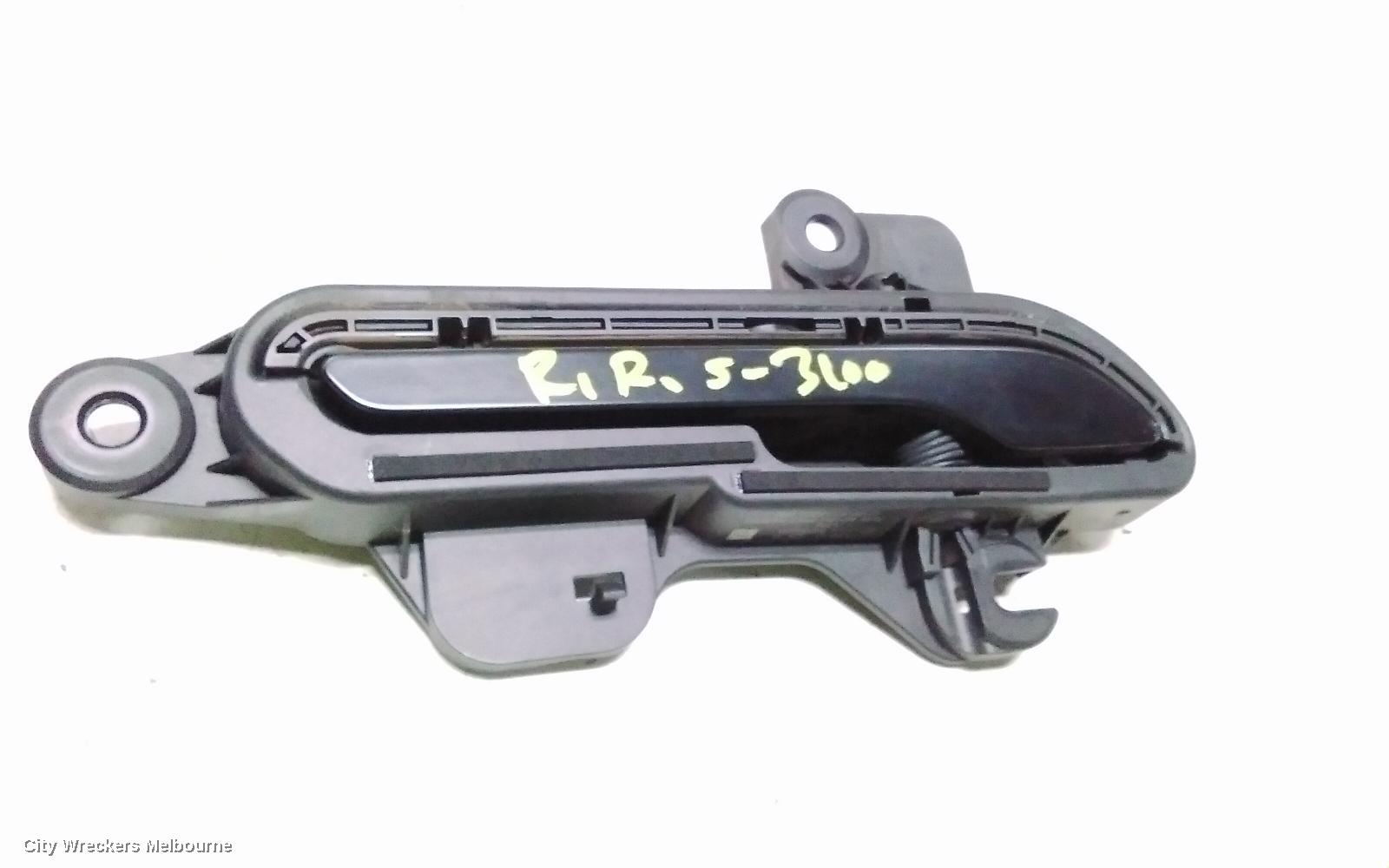 TESLA MODEL Y DOOR HANDLE, 1ST GEN, OUTER, RH REAR, GLOSS BLACK, 03/2022 ONWARDS