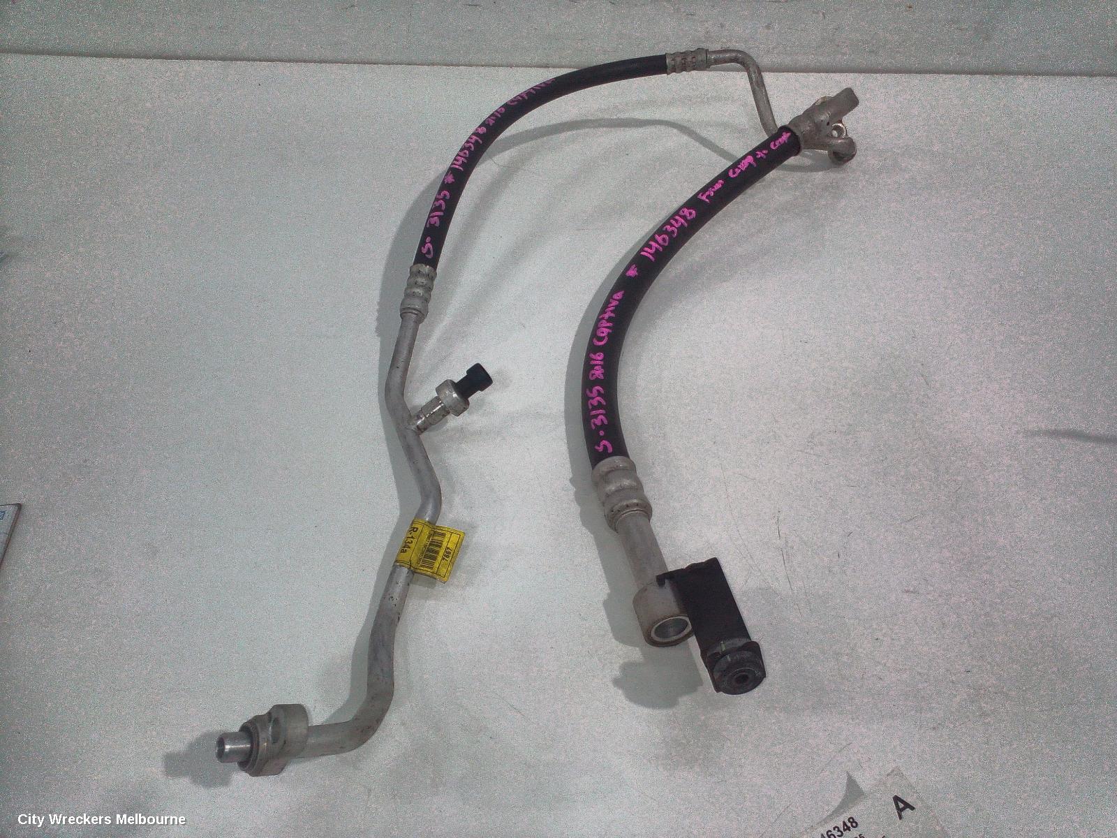 HOLDEN CAPTIVA A/C HOSES, PETROL, 2.4, LE5, COMPRESSOR TO EVAPORATOR, CG, 01/2011 - 06/2018