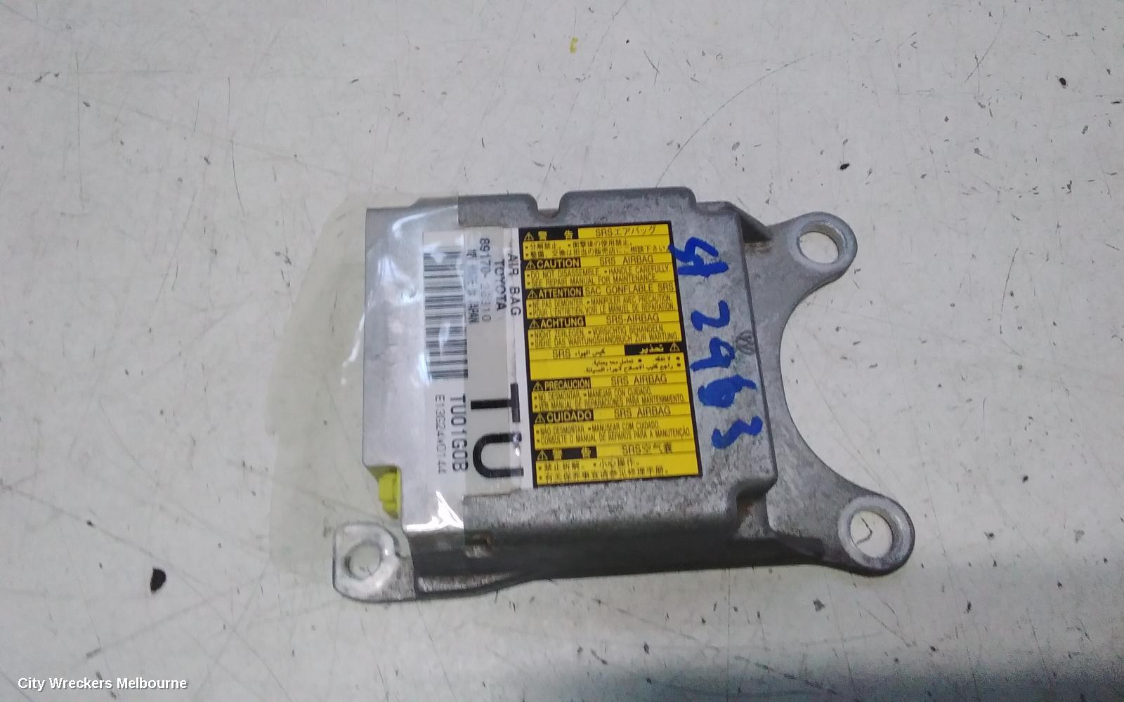 TOYOTA HIACE AIRBAG MODULE/SENSOR, MODULE, LWB/SWB TYPE, TRH/KDH, 01/2005 ONWARDS