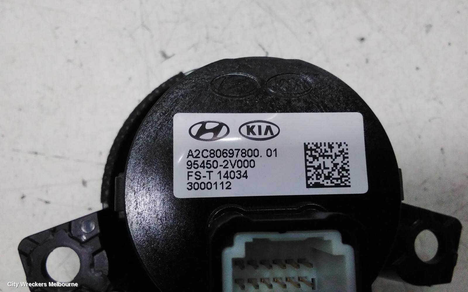 HYUNDAI VELOSTER, FS, 10/2011 - 08/2019, START STOP BUTTON 95450-2V000: 146406