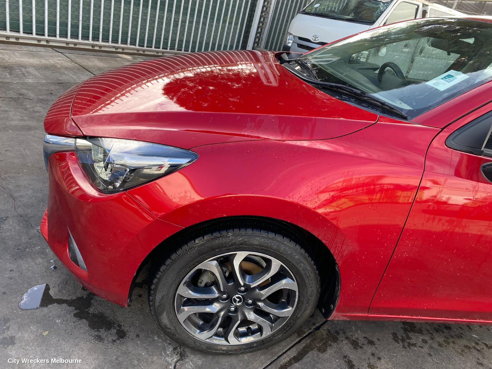 MAZDA 2 BOOTLID/TAILGATE, TAILGATE, DJ, 09/2014 ONWARDS