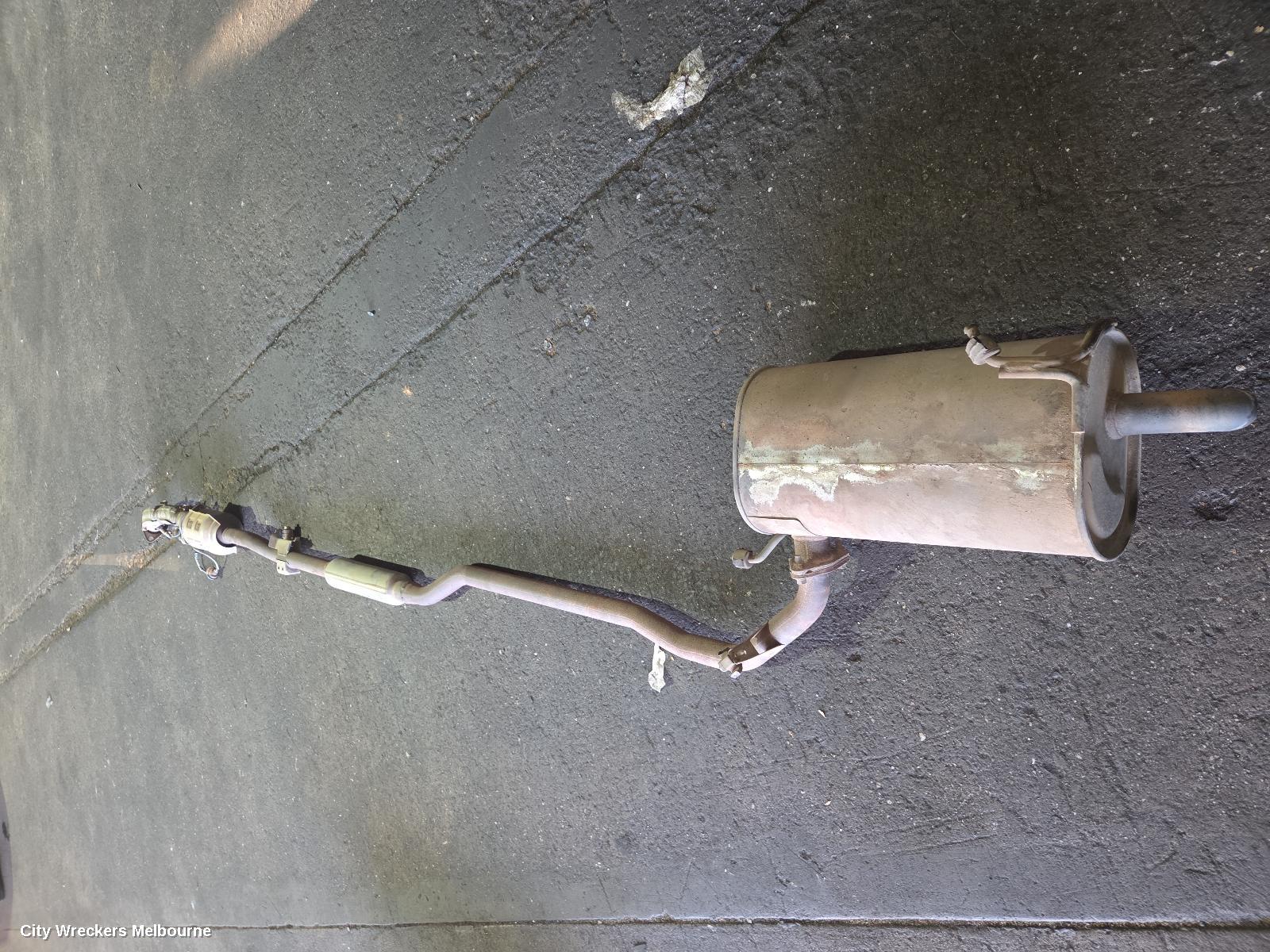 MITSUBISHI OUTLANDER CATALYTIC CONVERTER, UNDER CAR-CAT TYPE, 2.4, PETROL, ZJ-ZL, 10/2012 - 07/2021