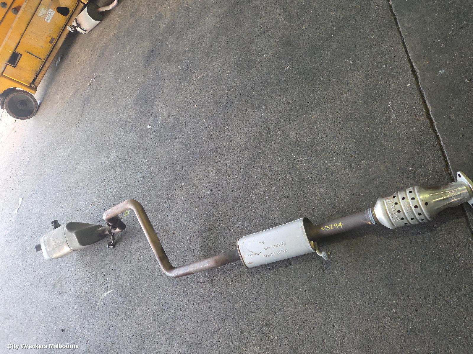 HYUNDAI I30 EXHAUST SYSTEM, PD, PETROL, 2.0, G4NC, HATCH (S. KOREA VIN KMHH), 03/2017 - 12/2023