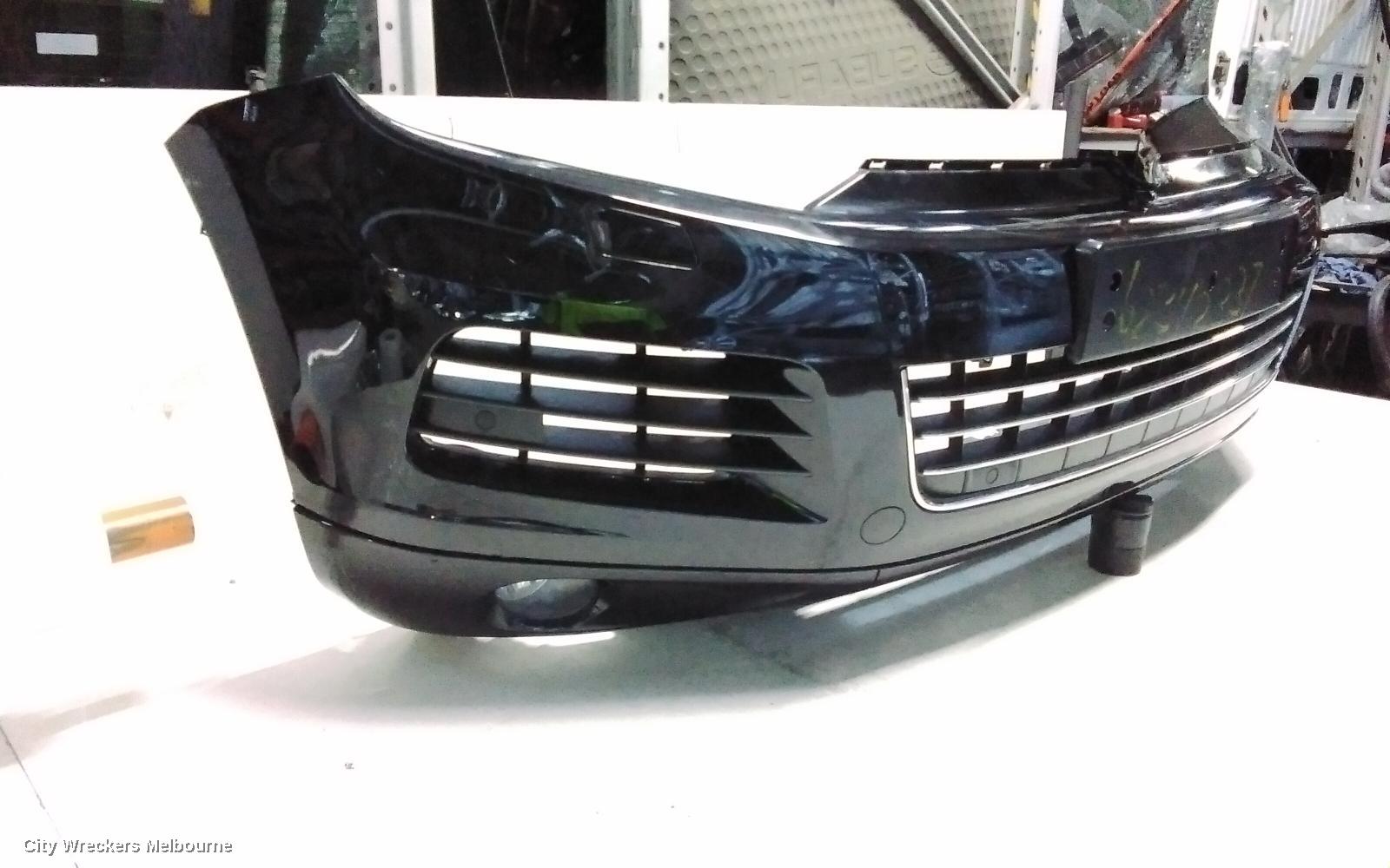 VOLKSWAGEN TOUAREG FRONT BUMPER, 7P, W/ PARK SENSOR TYPE, 12/2010 - 04/2018