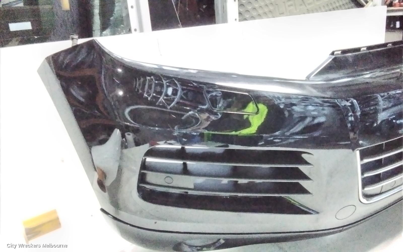 VOLKSWAGEN TOUAREG FRONT BUMPER, 7P, W/ PARK SENSOR TYPE, 12/2010 - 04/2018