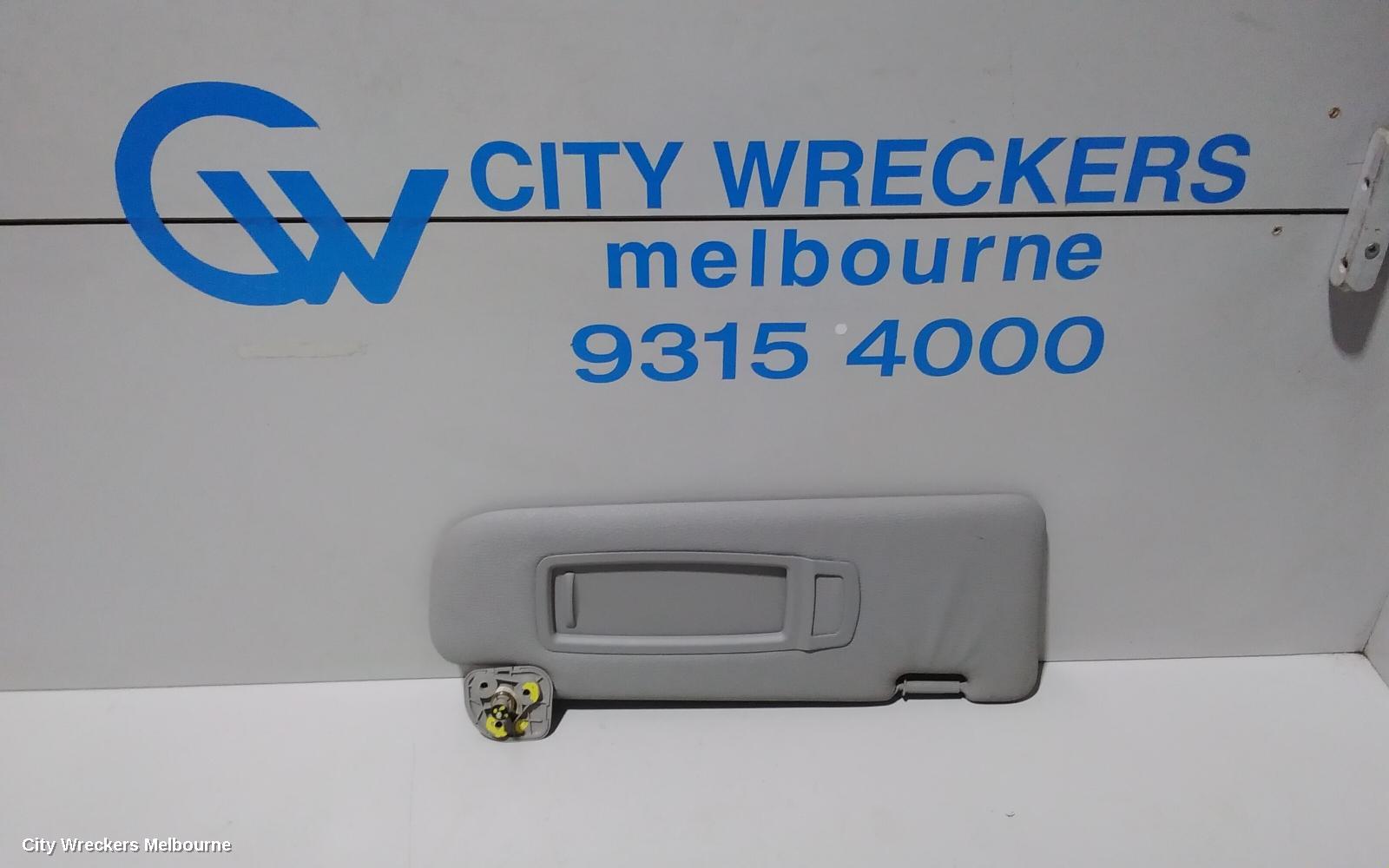 BMW X6 SUNVISOR, E71, RH SIDE, 07/2008 - 04/2012