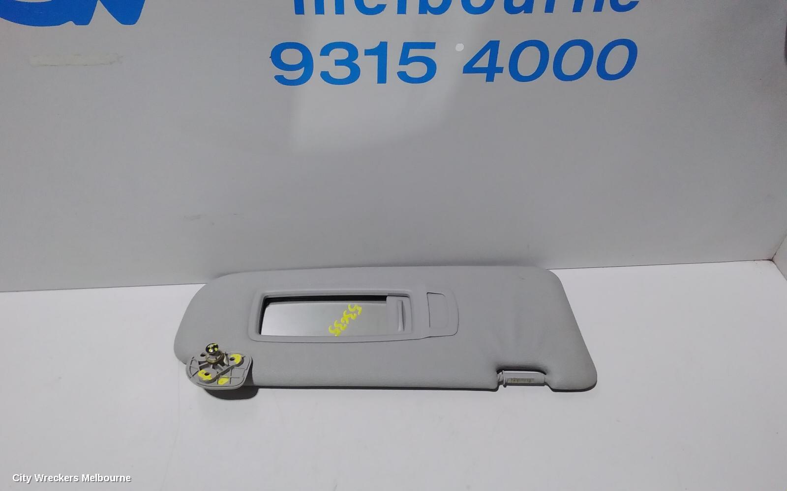 BMW X6 SUNVISOR, E71, RH SIDE, 07/2008 - 04/2012