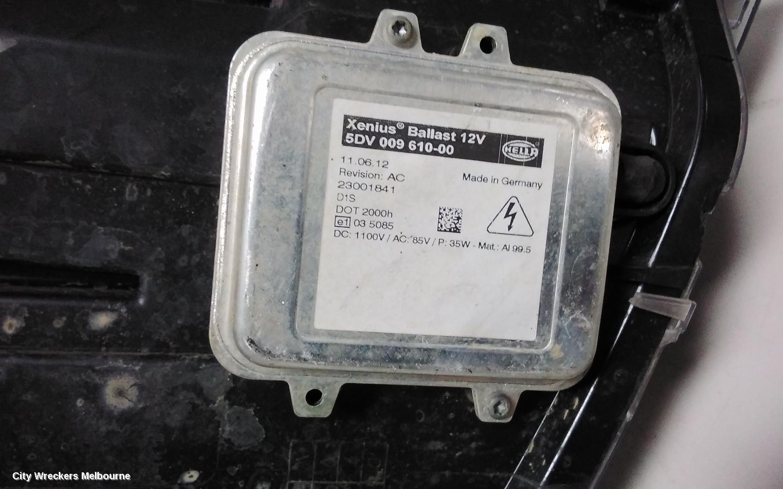 BMW X6 LEFT HEADLAMP, E71, XENON, ADAPTIVE TYPE, 07/2008 - 05/2014