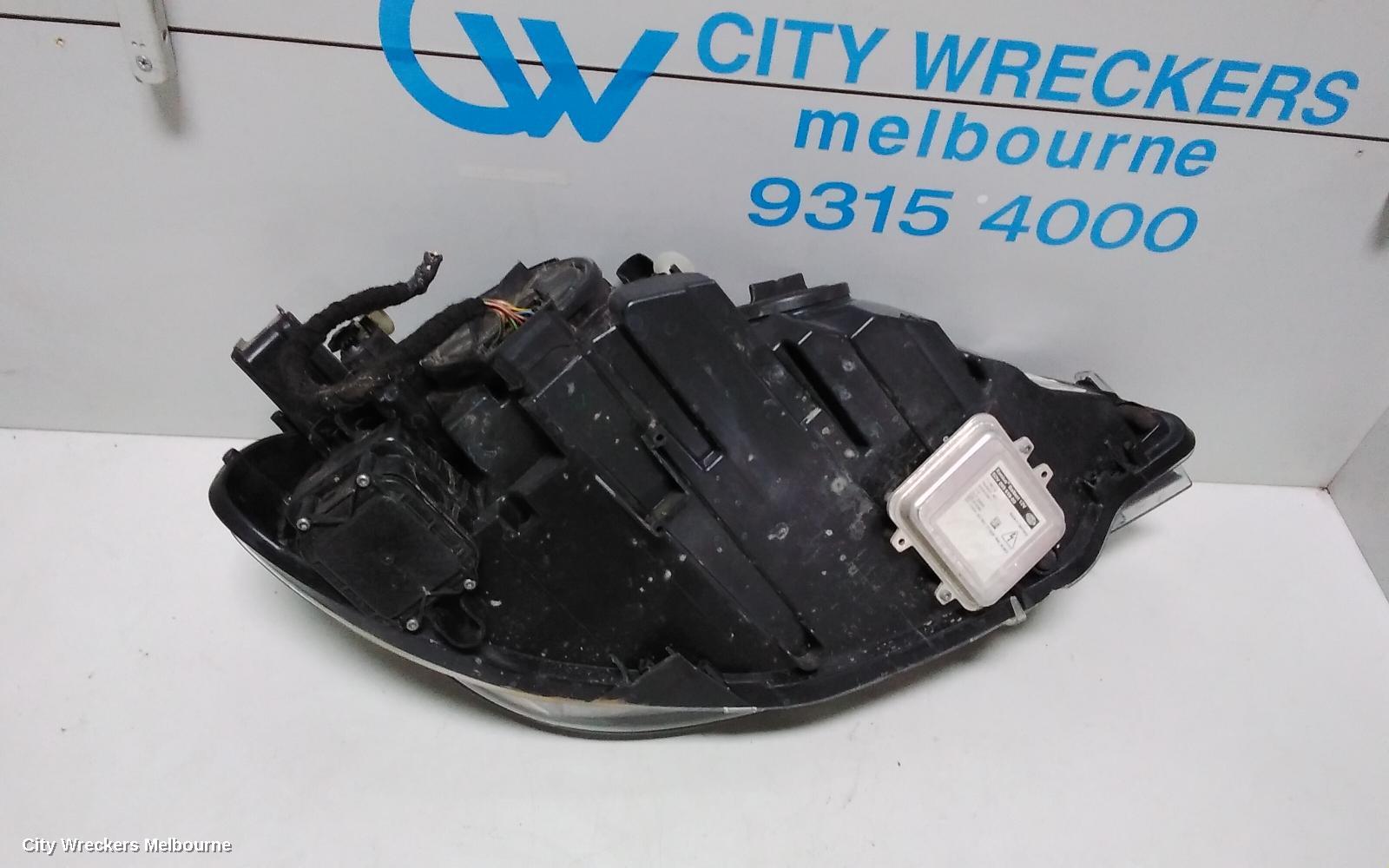 BMW X6 LEFT HEADLAMP, E71, XENON, ADAPTIVE TYPE, 07/2008 - 05/2014