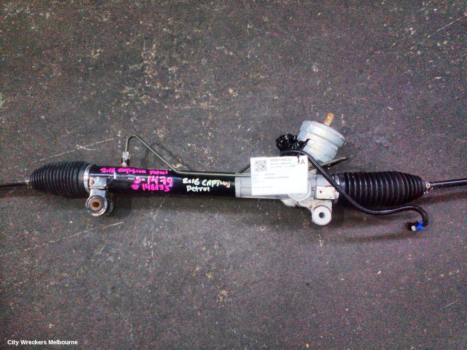 HOLDEN CAPTIVA STEERING BOX/RACK, CG, 05/2013 - 06/2018