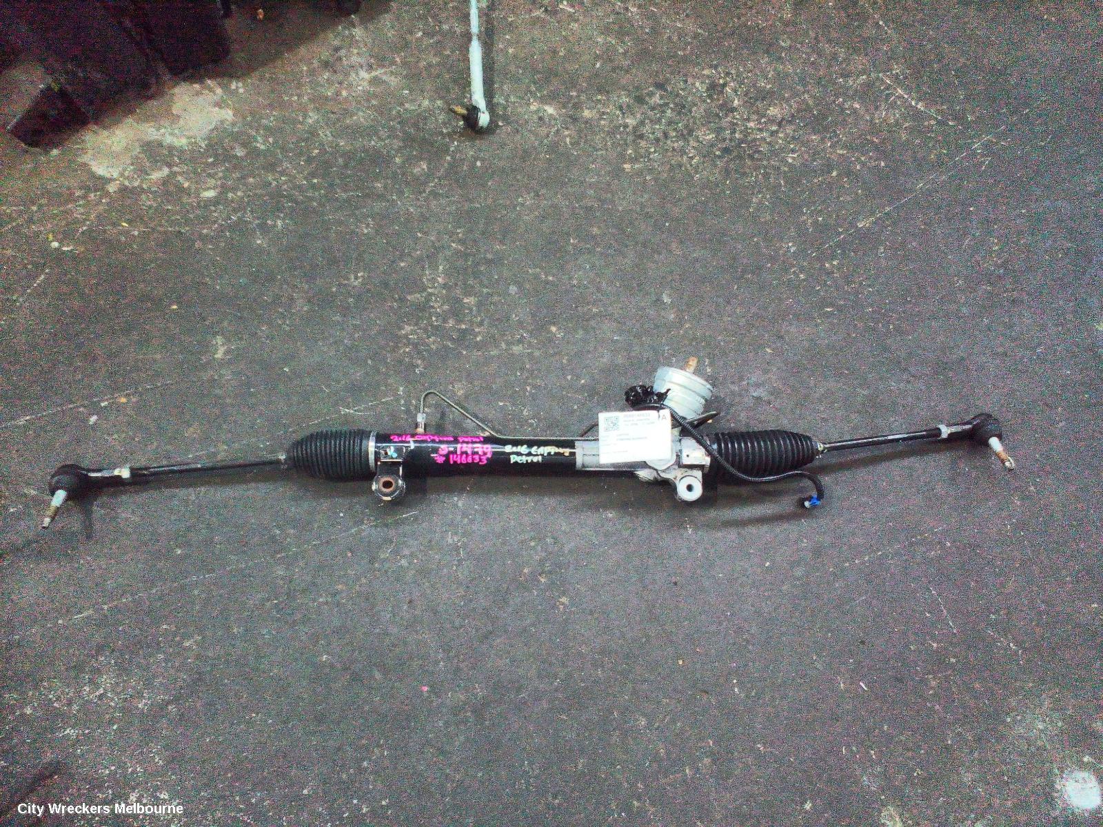 HOLDEN CAPTIVA STEERING BOX/RACK, CG, 05/2013 - 06/2018