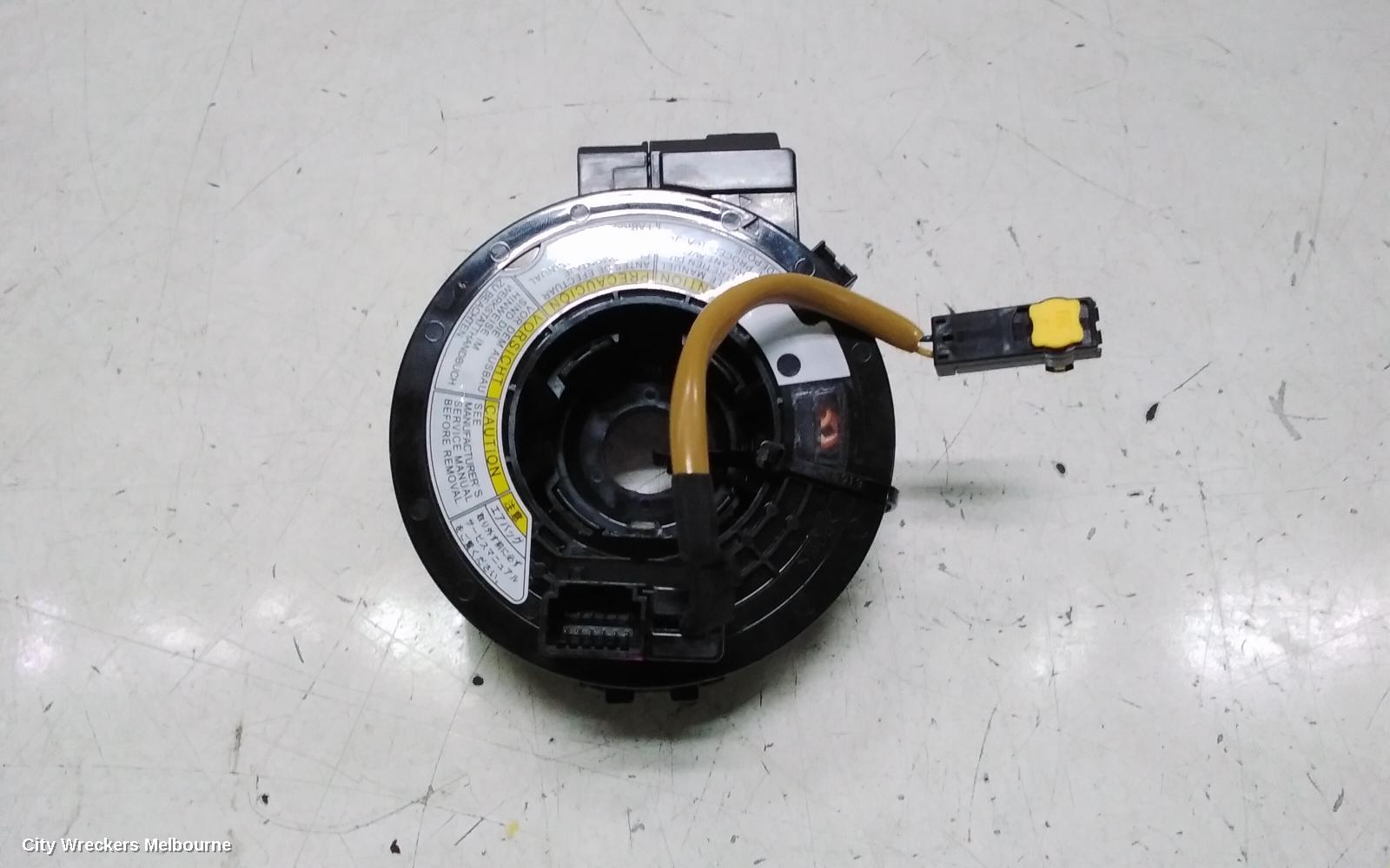 SUZUKI SWIFT AIRBAG MODULE/SENSOR, CLOCKSPRING, W/ STEERING CONTROL TYPE, FZ, 08/2010 - 03/2017